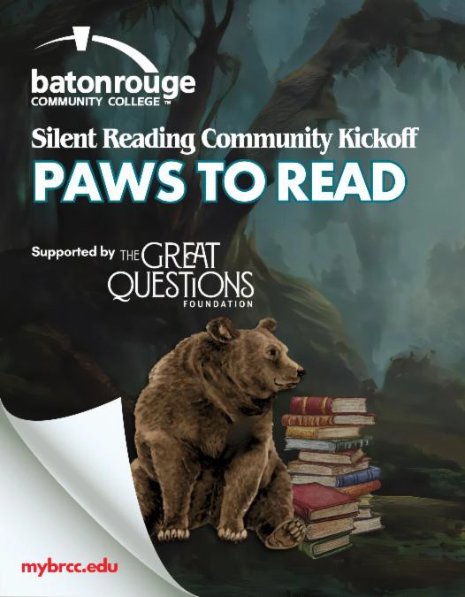 Paws to Read Event Flyer