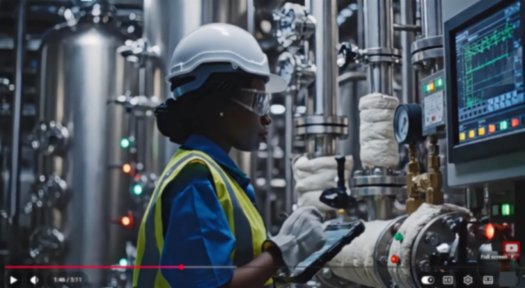 Video explaining careers in process technology