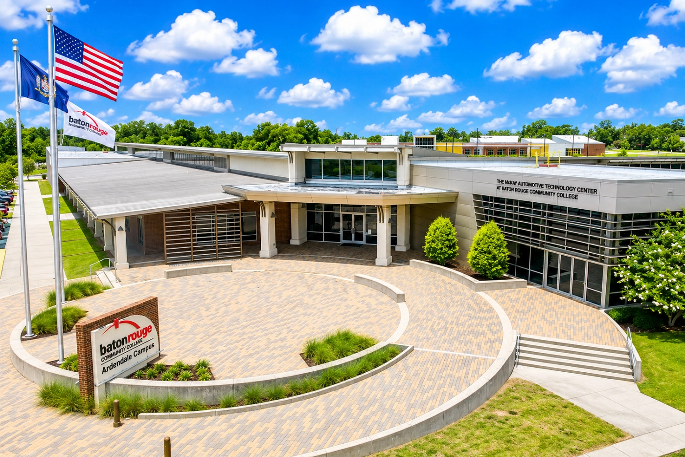 Aerial View of Ardendale Campus