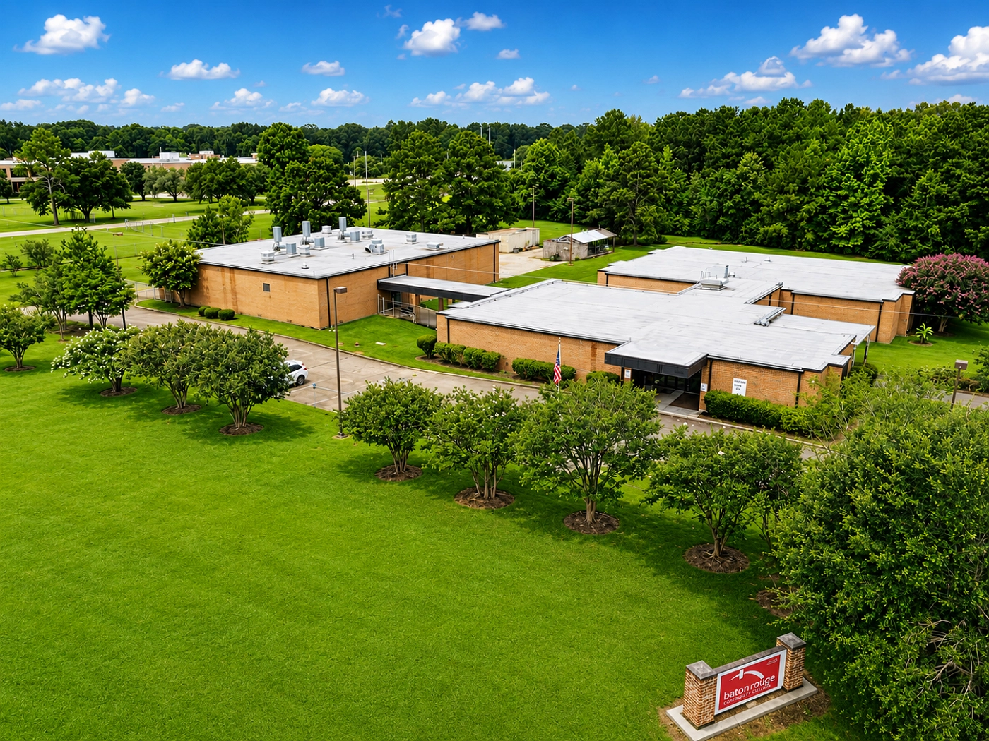 Aerial View of Jackson Campus
