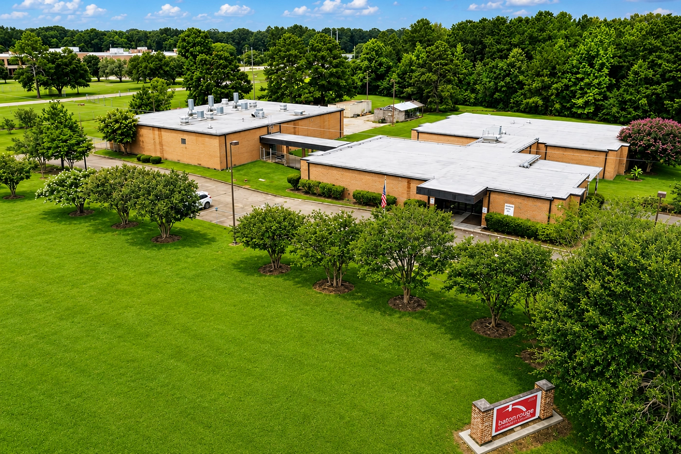 Aerial of Jackson campus
